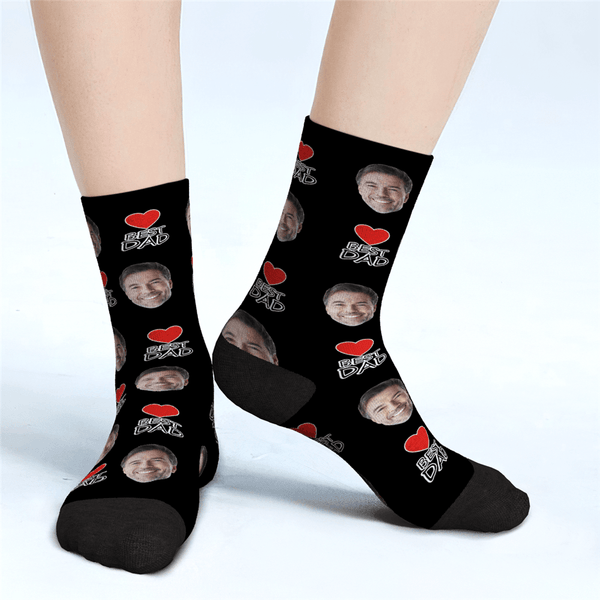 Custom Face Socks Best Dad Gifts For Dad
