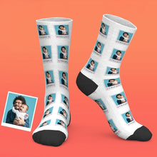 Custom I Love You Polaroid Socks