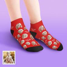 Custom Low Cut Ankle Face Socks For Mother Best Mom Ever