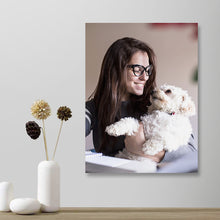 Custom Cute Pet Photo Canvas Prints Gifts