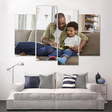 Custom Photo 4 pcs Contemporary Canvas Prints for Livingroom-Medium