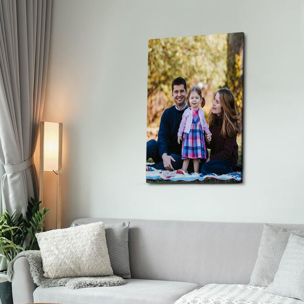 Custom Photo Canvas Prints With Frame Wall Art Unique Gift