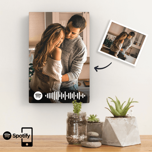 Personalized Spotify Music Code Painting Wall Decoration