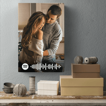 Personalized Spotify Music Code Painting Wall Decoration