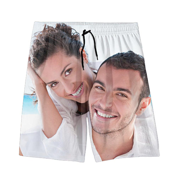 Costom Couple Photo Summer Pants Beach Pants Swim Shorts Teenagers Shorts