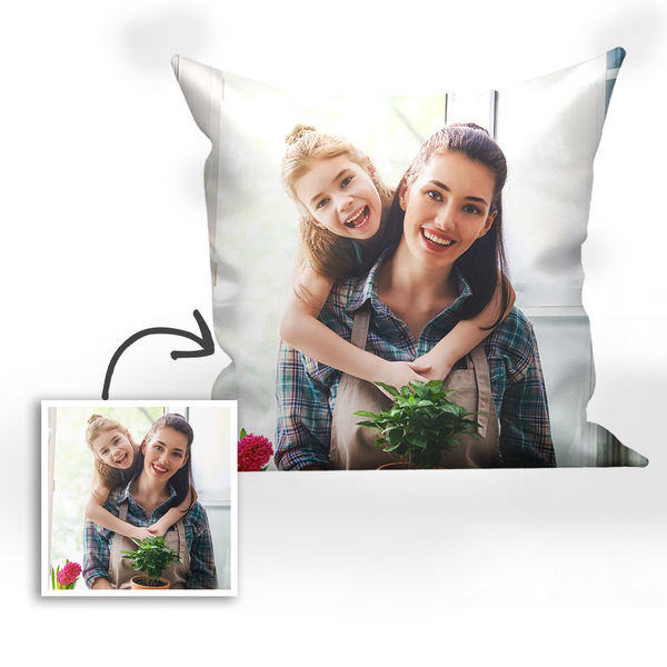 Christmas Gift Limited Offer Custom Couple Photo Throw Pillow