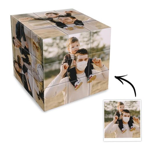 Father's Day Gifts Custom Photo Rubic's Cube Multiphoto Rubic's Cube