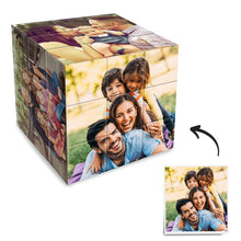 Personalized Multiphoto Rubic's Cube Family Gifts Home Decoration
