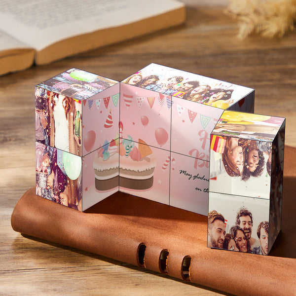 Custom Rubic's Cube Infinity Photo Cube Home Decoration Wedding Gifts
