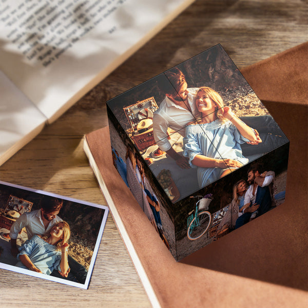 Custom Rubic's Cube Infinity Photo Cube Home Decoration Wedding Gifts