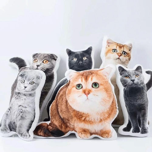 Custom Pet Photo Pillow Custom Pet Face Pillow,