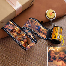 Custom Photo Film Roll Personalized Picture Roll Keychain LGBT Gift