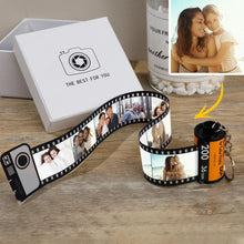 Custom Film Roll Keychain Customizable Romantic Gifts Film keychain