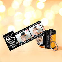 Personalized Photo Camera Keychain Thoughtful Film Roll Keychain Gift For Dad - SantaSocks