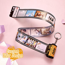 Custom Camera Roll Keychain Personalized Film Keychain Gifts For Lover - SantaSocks