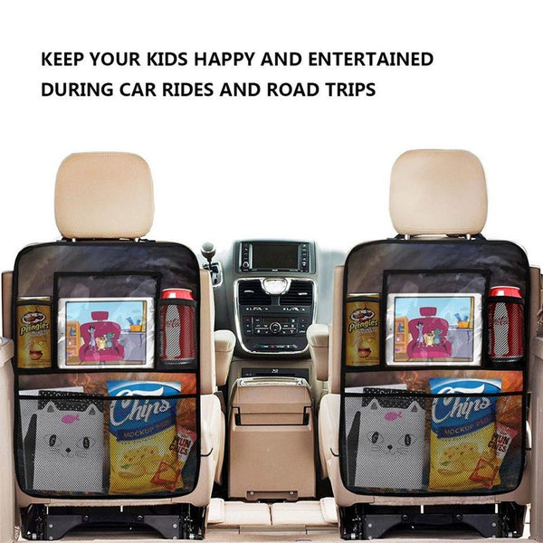 Personalized Car Accessories Backseat Storage Bag 2pcs Couples