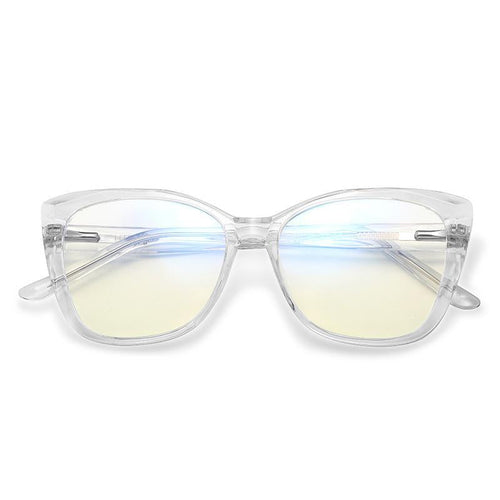 Sky - Fashion Blue Light Blocking Computer Reading Gaming Glasses - Transparent