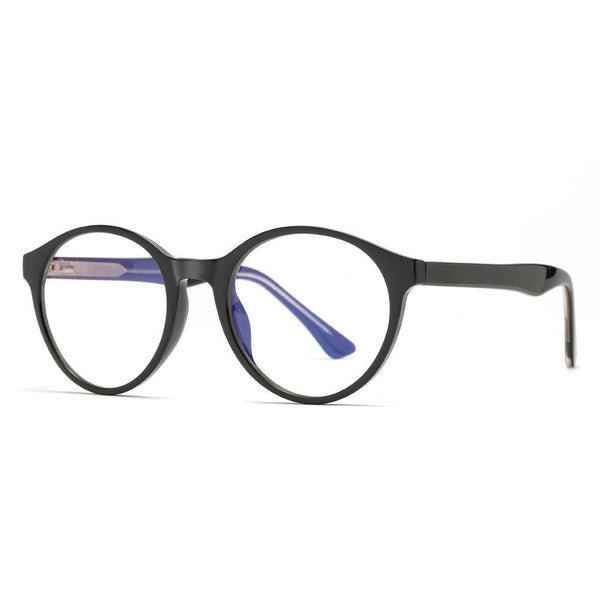 Foresee - Fashion Blue Light Blocking Computer Reading Gaming Glasses - Bright Black