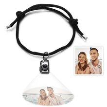 Custom Projection Photo Bracelet Creative Camera Couple Gifts - SantaSocks