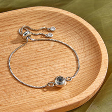Photo Projection Bracelet Personalized Adjustable  Bracelet Sweet Cool Anniversary Gift for Her - SantaSocks