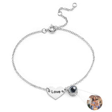 Custom Projection Bracelet Heart Shaped Anniversary Gift - SantaSocks