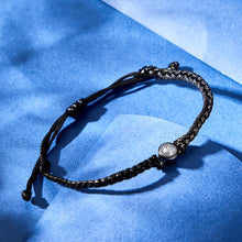 Custom Projection Photo Circle Bracelet, Personalized Picture Inside Jewelry, Custom Christmas Gifts - SantaSocks