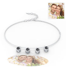Custom Photo Projection Bracelet Minimalist Gift Memorial Photo Jewelry Trendy Best Friend Gift for Her - SantaSocks