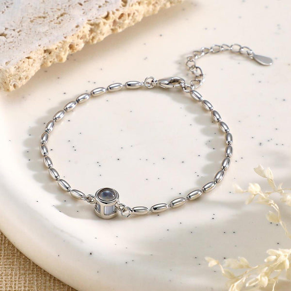 Custom Projection Bracelet Design Chain Simple Gift - SantaSocks