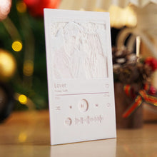 Custom 3D Printing Spotify Music Plaque Personalized Christmas Ornaments Gift for Lover