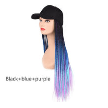 Hooded Wig Multicolor Gradient Twist Braid Creative Modeling Gift