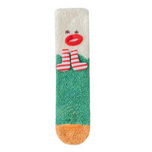 Christmas Socks Women's Plush Coral Fleece Winter Home Floor Socks Christmas Gifts