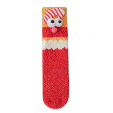 Christmas Socks Women's Plush Coral Fleece Winter Home Floor Socks Christmas Gifts