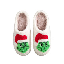 Christmas Slippers Christmas Grinch Shoes Home Cotton Slippers