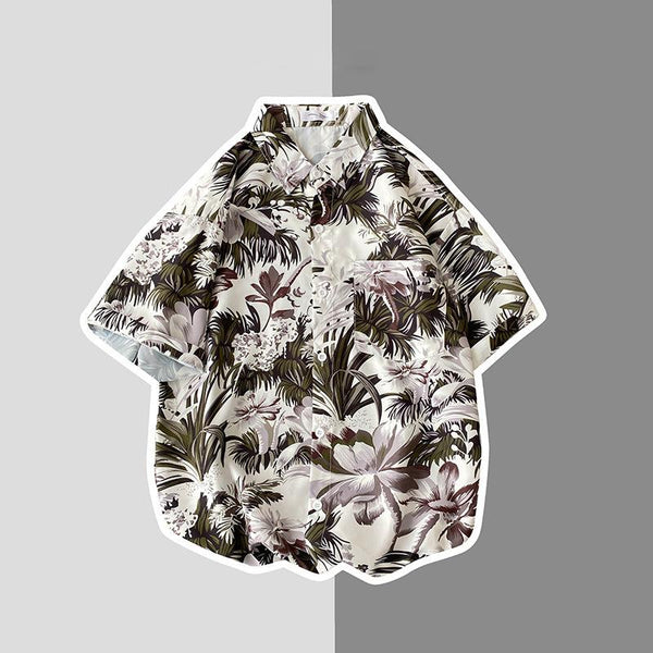 All-match Fashion Hawaiian Shirt Creative Brown Style Gift