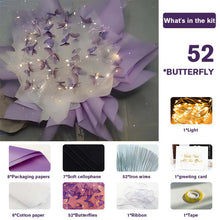 DIY Set Butterfly Bouquet DIY Kit Handmade Butterfly Flower Bouquet Gift for Girlfriend