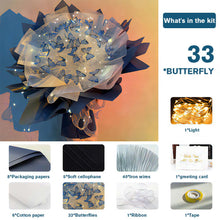 DIY Set Butterfly Bouquet DIY Kit Handmade Butterfly Flower Bouquet Gift for Girlfriend