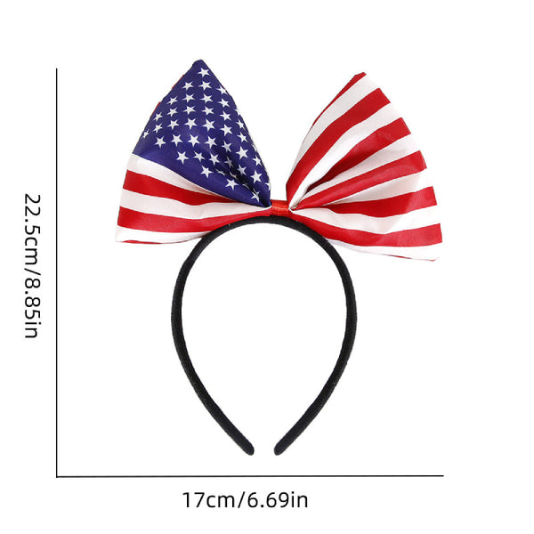 7 Pcs 4th of July Patriotic Head Boppers Headbands for Independence Day Party Hair Accessories - SantaSocks