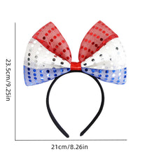 7 Pcs 4th of July Patriotic Head Boppers Headbands for Independence Day Party Hair Accessories - SantaSocks