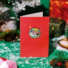 Christmas 3D Pop Up Card Cat Greeting Card