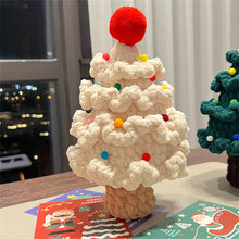 Crochet Christmas Tree Handmade Knitted Ornament Christmas Day Gift
