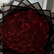 Glitter Rose Bouquet Best Valentine's Day Anniversary Gift for Her
