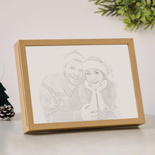 Personalized Photo LED Light Art Frame Custom Home Decorative Gift for Couples Valentine's Day Gift - photomoonlamp