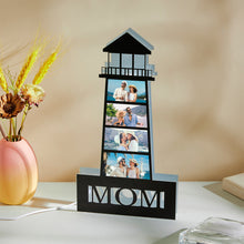 Personalized Photo Lighthouse Night Light LED Lamp Decoration Mother's Day Gifts