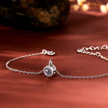 Custom Photo Projection Bracelet Personalized S925 Silver Bracelet Gift for Women - SantaSocks