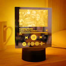 Custom Scannable Spotify Code Mirror Lamp Colorful Gift - SantaSocks