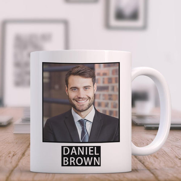 Put Your Favorite Photo On This Personalized Photo Mug & Create The Perfect Gift for Your Boss!