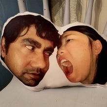Custom Pet Photo Face Pillow 3D Portrait Pillow-naughtyface