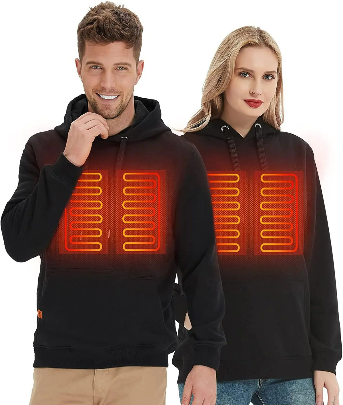 Heated Hoodie for Men Women Unisex Heating Sweatshirt Winter Gifts For Lover Friends